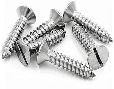 Implemental Steel Flat Head Self-tapping Screw(8 mm Pack of 1000)