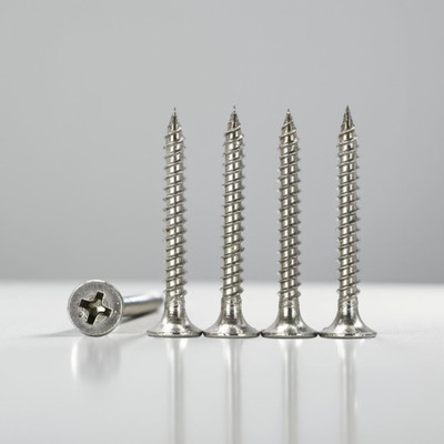 swaroopa Stainless Steel Bugle Head Chipboard Screw(3.5 mm Pack of 150)
