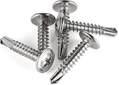 Implemental Steel Flat Head Self-drilling Screw(19 mm Pack of 200)