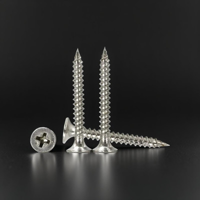 swaroopa Stainless Steel Bugle Head Chipboard Screw(3.5 mm Pack of 200)