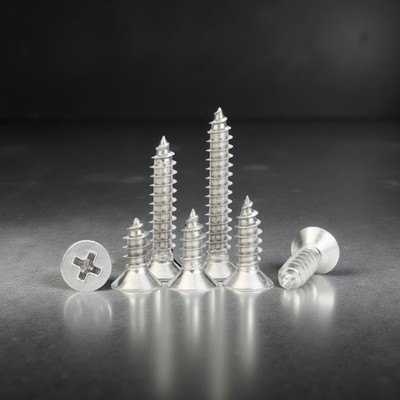 swaroopa Stainless Steel Bugle Head Chipboard Screw(4 mm Pack of 70)