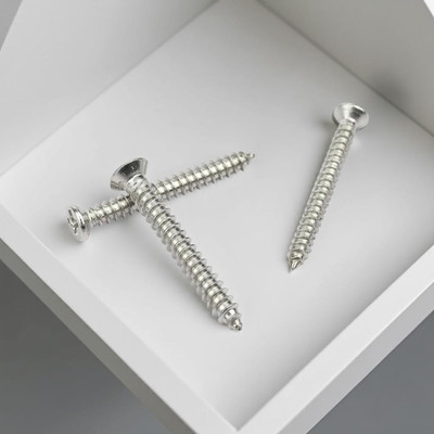 swaroopa Stainless Steel Bugle Head Chipboard Screw(3.5 mm Pack of 200)
