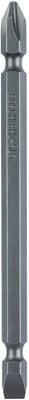 BOSCH Professional 2608522266 Extra Hard Double Ended Screwdriver Bits 110mm Ph2-SL6 Screwdriver Bit Set(Pack of 10)