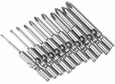 h9 802 1.6-6.0Mm Cross-Screwdriver Bits Set 6Mm Round Electric Screwdriver Bits Screwdriver Bit Set(Pack of 11)