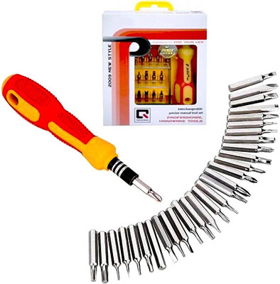 BRTION 32 in 1 Set Micro Pocket Precision Screwdriver Kit Magnetic Screwdriver Ratchet Screwdriver Set(Pack of 32)