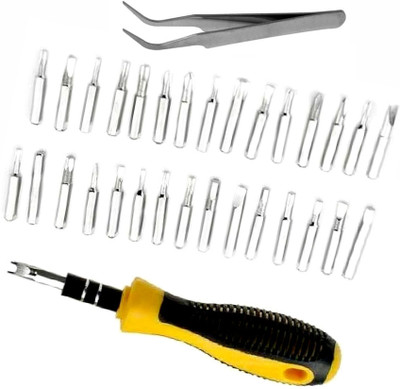 BRTION Magnetic Screw Driver Tool Kit Precision Screwdriver Set Repair Tools Ratchet Screwdriver Set(Pack of 32)