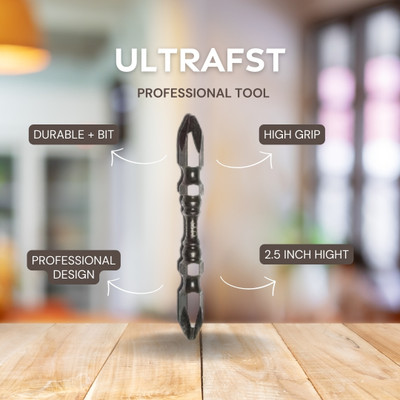 ULTRAFST PH2 65mm Double end Screw Driver Drill Bit Pack of 10 Screwdriver Bit Set UTRAFST PLUS BIT Screwdriver Bit Set(Pack of 10)