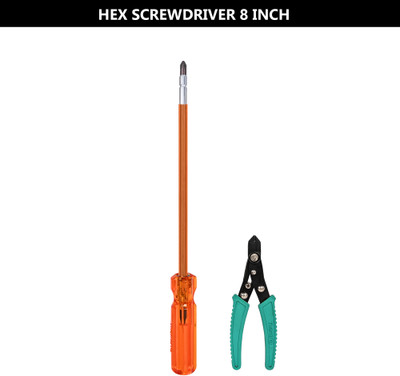 tHemiStO TH-T21 HEX Screwrdiver with Wire Stripper Combination Screwdriver(Pack of 1)