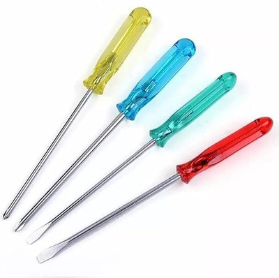 AASTIK SALES SCREWDRIVER SET Long Handle Screwdriver Set(Pack of 4)