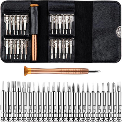 Easyman 25-in-1 Precision Mini Screwdriver Set for Mobile, Laptop & Electronics Repair Precision Screwdriver Set(Pack of 25)