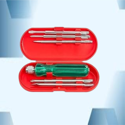 TMS Hand Tools 5 in 1 All-Purpose Repair Screw Driver Tool Kit (Pack of 5) Combination Screwdriver Set(Pack of 1)