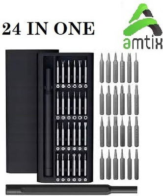 AMTIX Screwdriver Set Precision Screwdriver Set(Pack of 1)