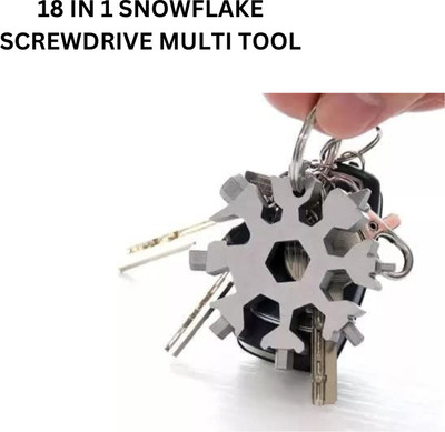 Minason M_18 IN 1 SNOWFLAKE SCREWDRIVE MULTI TOOL_9J23_Z Standard Screwdriver Set(Pack of 1)
