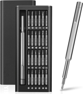 TatvamZone 24 in 1 Magnetic Screwdriver Set with Magnetic Sliding Case Ratchet Screwdriver Set(Pack of 1)