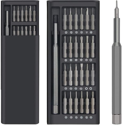GLNRM 24-in-1 Professional Precision Screwdriver Set, Small Magnetic Screwdriver Sets Precision Screwdriver Set(Pack of 1)