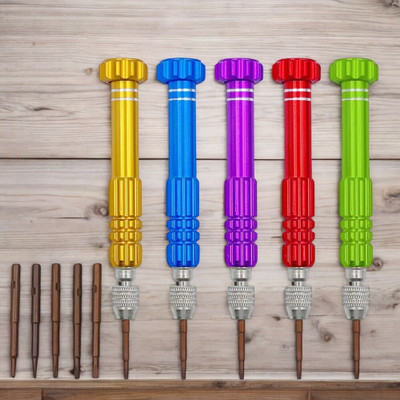 AKT 5in 1 Multi-Bit Screwdriver Combination Screwdriver Set(Pack of 1)