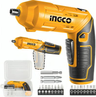 INGCO CSDLI0442 Long Handle Screwdriver(Pack of 1)