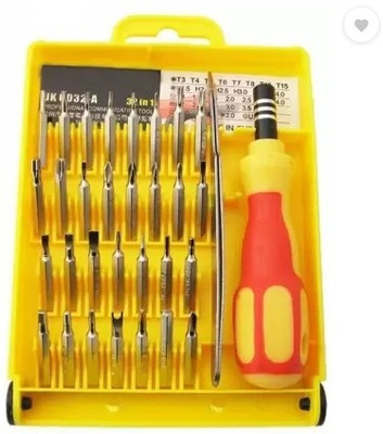 Your Vendor JACKLY Square Precision Ratchet Screwdriver Ratchet Screwdriver Set(Pack of 32)