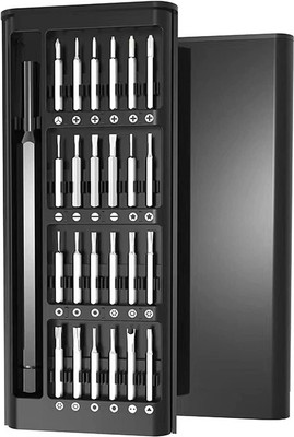RAGHAVMART 24 in 1 Magnetic Small Screwdriver Set with Torx, Phillips, Flat head, Hex, etc Long Handle Screwdriver Set(Pack of 1)