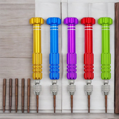 AKT 5in 1 Multi-Bit Screwdriver Combination Screwdriver Set(Pack of 1)