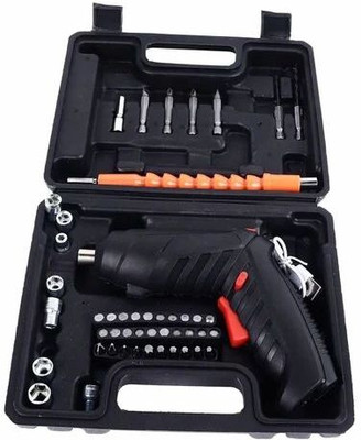 4uonly 48-PCS 4.2V Screwdriver Set Home Household Hand Screwdriver FBC6 Standard Screwdriver Set(Pack of 1)