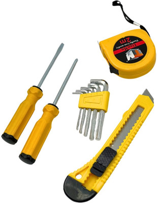 OneWish Combo Tool Set - DIY Durable Essentials For Home Combination Screwdriver Set(Pack of 9)