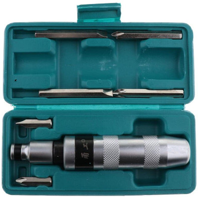 Flemigo Impact Driver Set Of 6 Pcs, Screwdriver Sets Portable, Carbon Steel Handle Impact Screwdriver Set(Pack of 1)