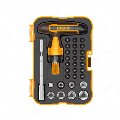 INGCO 31 Pcs Thandle wrench screwdriver set Precision Screwdriver Set(Pack of 31)