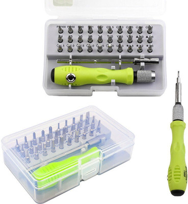 Orelius Fire Magnetic 32 In 1 Multi-Bit Screwdriver For Mobile Laptop PC Repair Tool Kit ETC Standard Screwdriver Set(Pack of 1)