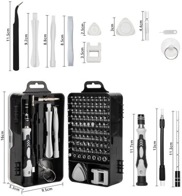 BBBIKINI 115 in 1 Multi Purpose Precision Magnetic Screwdriver Tool Kit Set Precision Screwdriver Set(Pack of 1)