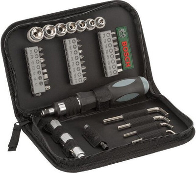 BOSCH 38 PIECE SCREWDRIVER SET Combination Screwdriver Set(Pack of 1)
