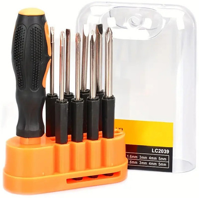 OneWish 8 in 1 Professional, Multipurpose Repairing, Laptop Tool Set Kit For Home Useful Combination Screwdriver Set(Pack of 1)