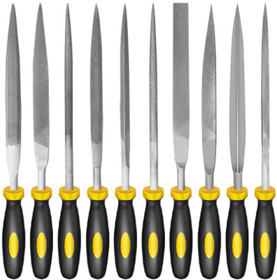 SUPVOX 10 Pieces Hardened Alloy Strength Steel Set Includes Flat, Flat Warding, Square Standard Screwdriver Set(Pack of 10)