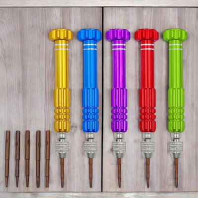 AKT 5in 1 Multi-Bit Screwdriver Combination Screwdriver Set(Pack of 1)