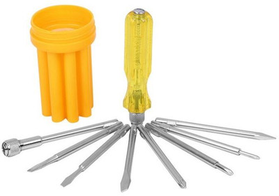 Antrix combination screwdriver kit of 8 Combination Screwdriver Set(Pack of 8)