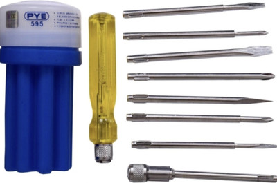 pye Pye screwdriver kit 8 in 1 Standard Screwdriver Set(Pack of 8)