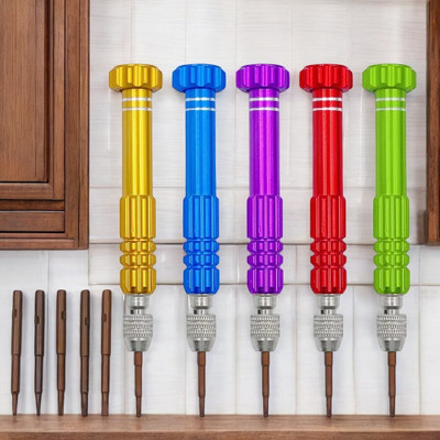 AKT 5in 1 Multi-Bit Screwdriver Combination Screwdriver Set(Pack of 1)