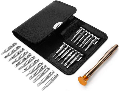 ZUCUR Precision Screwdriver Repair Tool Kits with Bag Precision Screwdriver Set Standard Screwdriver Set(Pack of 1)