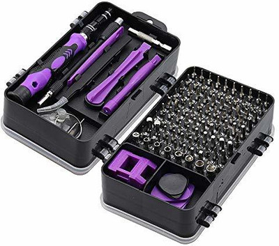 Delidge 115/25 in 1 Screwdriver set mini multi computer PC mobile device repair Precision Screwdriver Set(Pack of 1)