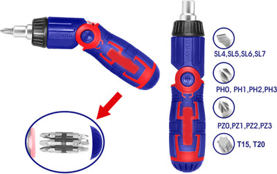 Shartools RATCHET SCREWDRIVER 15 IN 1 SET ESDRH1502 Ratchet Screwdriver(Pack of 1)