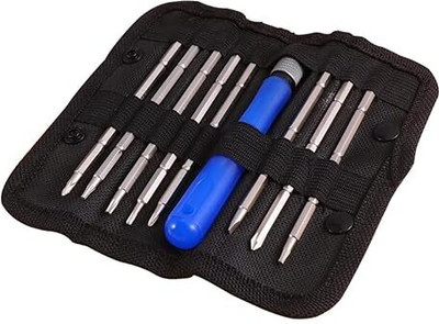 ULTRABYTES 9 in 1 Screwdriver Tool Kit for Repairing Mobiles, PDA, Precision Screwdriver Set(Pack of 1)