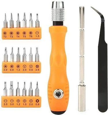 zvonko 21 IN 1 SCREW DRIVER Interchangeable multipurpose screwdrivers repair tool kit Standard Screwdriver(Pack of 1)