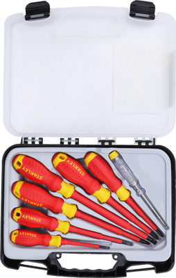 STANLEY 65-980 VDE 6PCS SET BONUS Standard Screwdriver(Pack of 1)