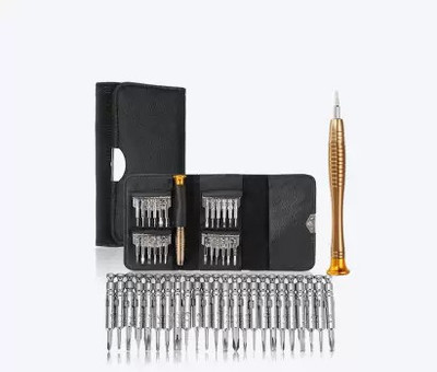 Easyman 25in1 Portable Pocket Screw driver Mobile Repairing Tool Kit for Phone/Laptop/PC Precision Screwdriver Set(Pack of 25)