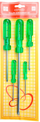 TAPARIA 1017 screwdriver set phillips 5 pc Combination Screwdriver Set(Pack of 5)