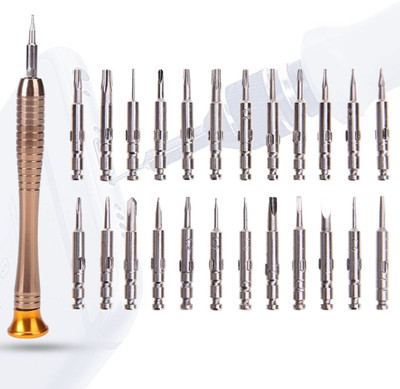 Autofledge AFSD2 Precision 25 in 1 Portable Pocket Screw driver Mobile Repairing Tools Kit Hand Tool Kit(1 Tools)