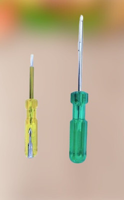 JACKLY Screwdriver Kit of 5 Bits and 1 Handle (Multipurpose Tool and Usage)56 Combination Screwdriver Set(Pack of 2)