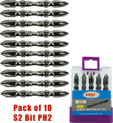 OMXE OPAL High Quality Screw Driver PH2 Bit Set Standard Screwdriver Set(Pack of 10)
