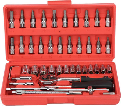 Pamidhar 46 in 1 Pcs tool kit & Screwdriver set Ratchet Screwdriver Set(Pack of 1)