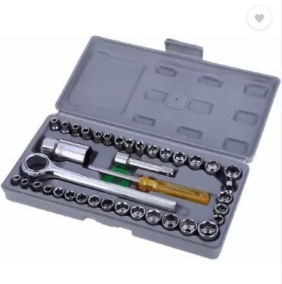 JGG Jain Gift Gallery Multipurpose Tool Kit Screwdriver Set - 40 in 1 Pcs for Home Long Handle Screwdriver Set(Pack of 40)